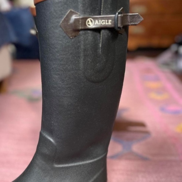 Aigle fleece lined snow boots - Picture 5 of 5